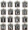 Last Name Year Round Front Door Wreath Front Porch Decoration 26 Letter